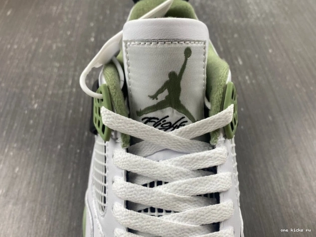 Chep Onekick Seafoam Jordan AQ9129-103 Air 4 WMNS 0811